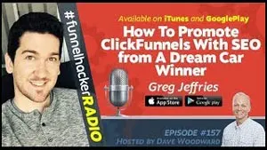Greg Jeffries. ClickFunnels Dream Car Winner