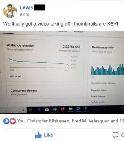 Tube Mastery and Monetization Testimonials